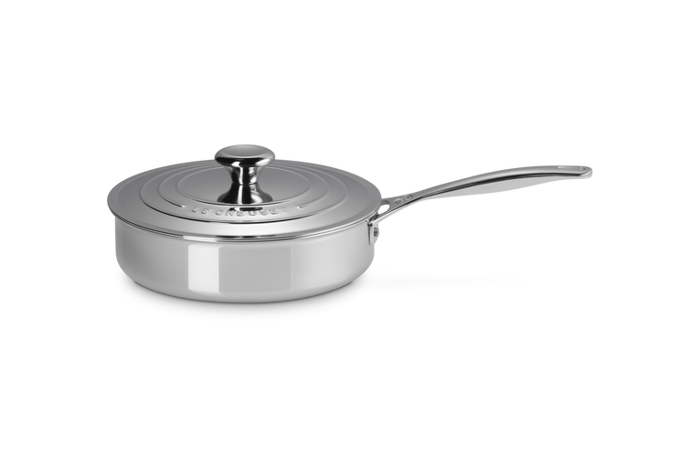 Signature Stainless Steel Sauté Pan with Lid-1