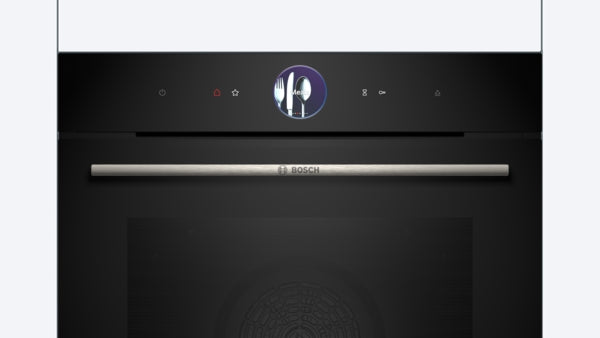 Series 8, Built-in oven with steam function, 60 x 60 cm, Black-2