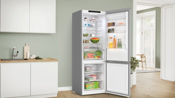 Bosch KGN492LDFG Series 4, Free-standing fridge-freezer with freezer at bottom, 203 x 70 cm, Stainless steel look-7