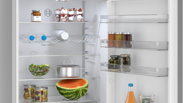 Bosch KGN492LDFG Series 4, Free-standing fridge-freezer with freezer at bottom, 203 x 70 cm, Stainless steel look-4
