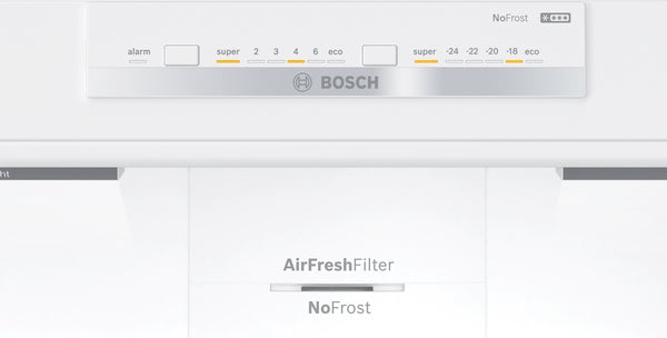 Bosch KGN86VIEAG Series 4, Free-standing fridge-freezer with freezer at bottom, 186 x 86 cm, Stainless steel-6