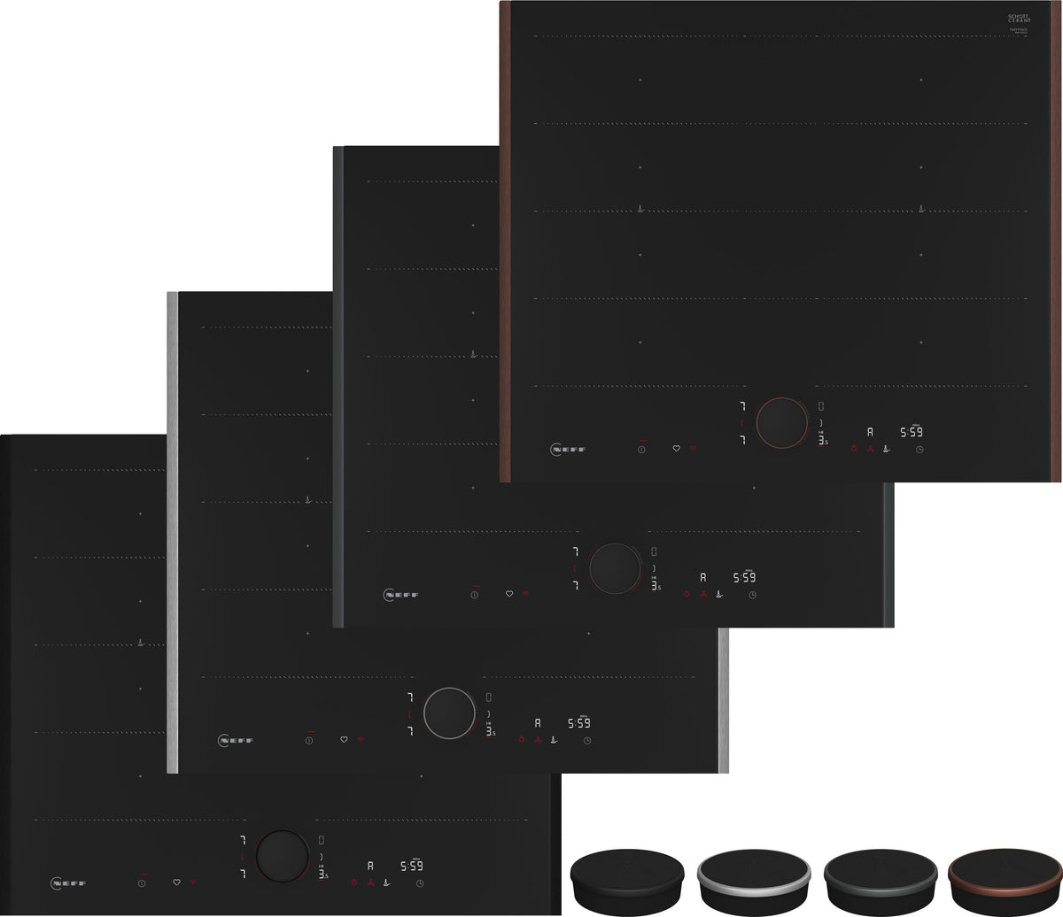 Neff Flex Design Flex Induction Hobs - trim & Twist Pad accessories required (four colour options, sold separately) N 90 T66YYY4C0