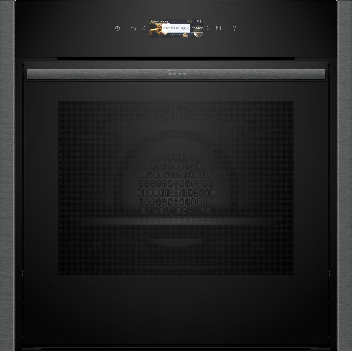 Neff B54CR71G0B N 70, Built-in oven, 60 x 60 cm, Graphite-Grey product photo (21107296_B54CR31G0B_STP_def.jpg)