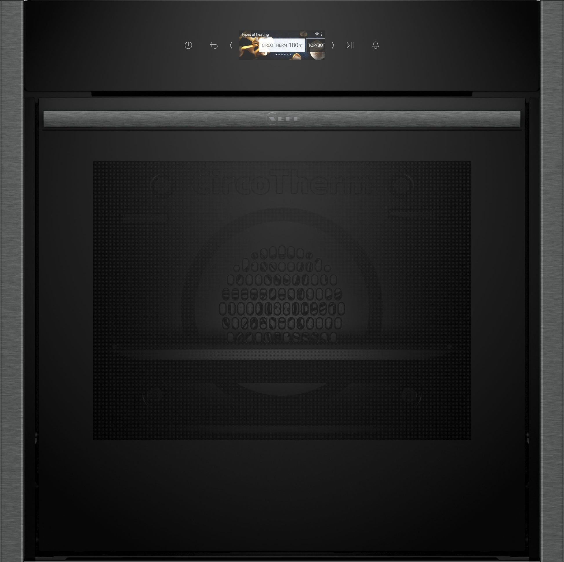 Neff B54CR71G0B N 70, Built-in oven, 60 x 60 cm, Graphite-Grey product photo (21107296_B54CR31G0B_STP_def.jpg)