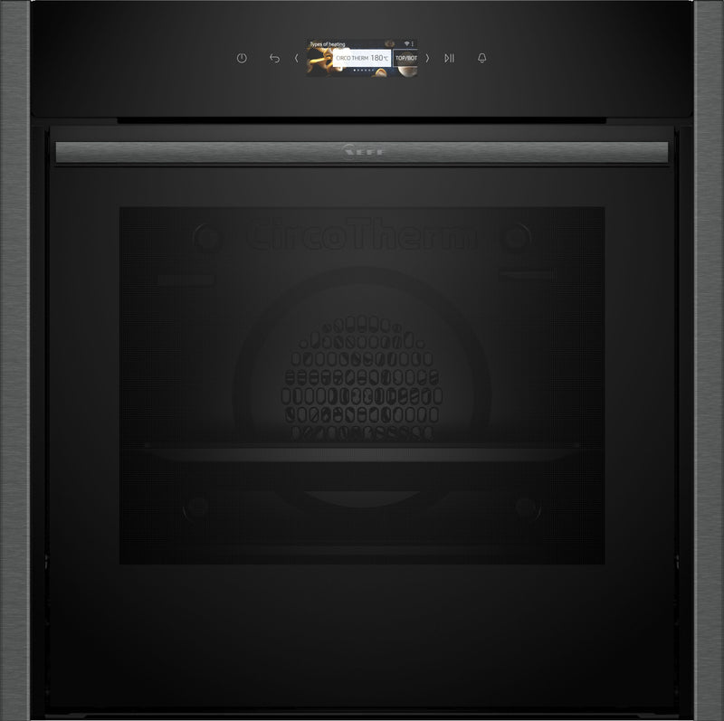 Neff B54CR71G0B N 70, Built-in oven, 60 x 60 cm, Graphite-Grey product photo (21107296_B54CR31G0B_STP_def.jpg)