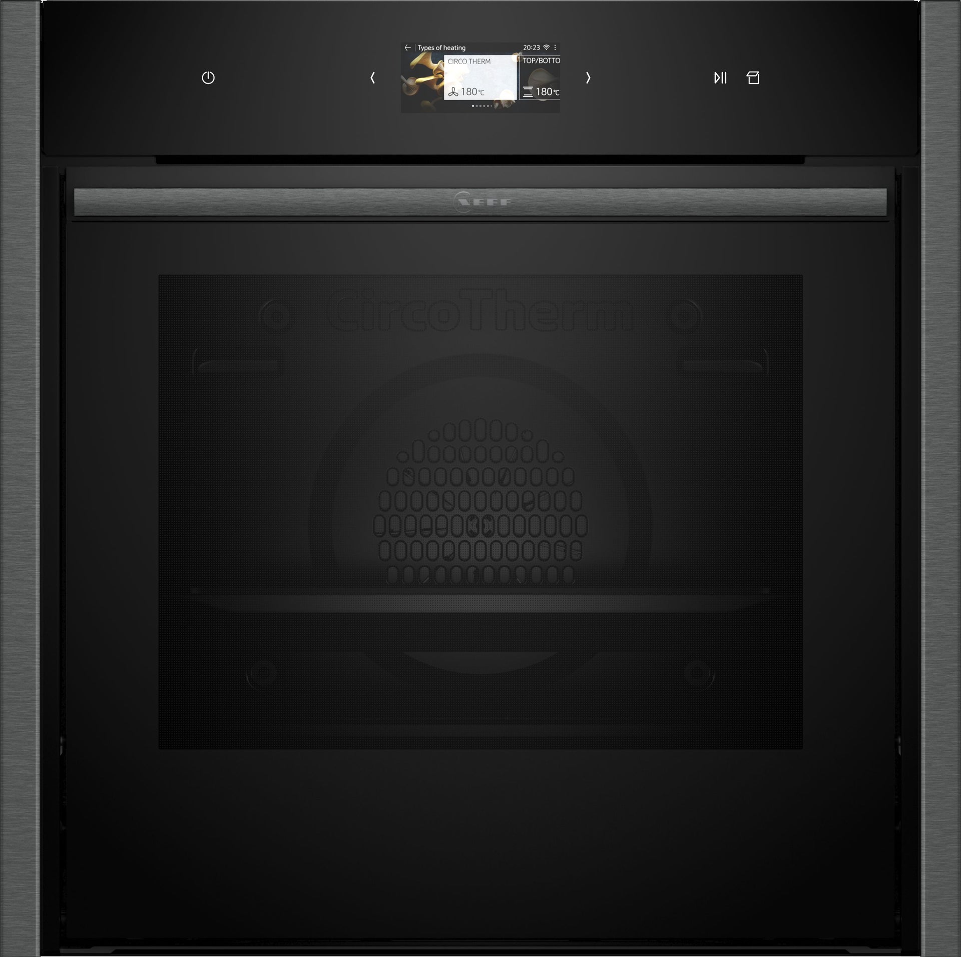 N 90, Built-in oven with steam function, 60 x 60 cm, Graphite-Grey product photo (21107298_B54FS33G0K_STP_def.jpg)
