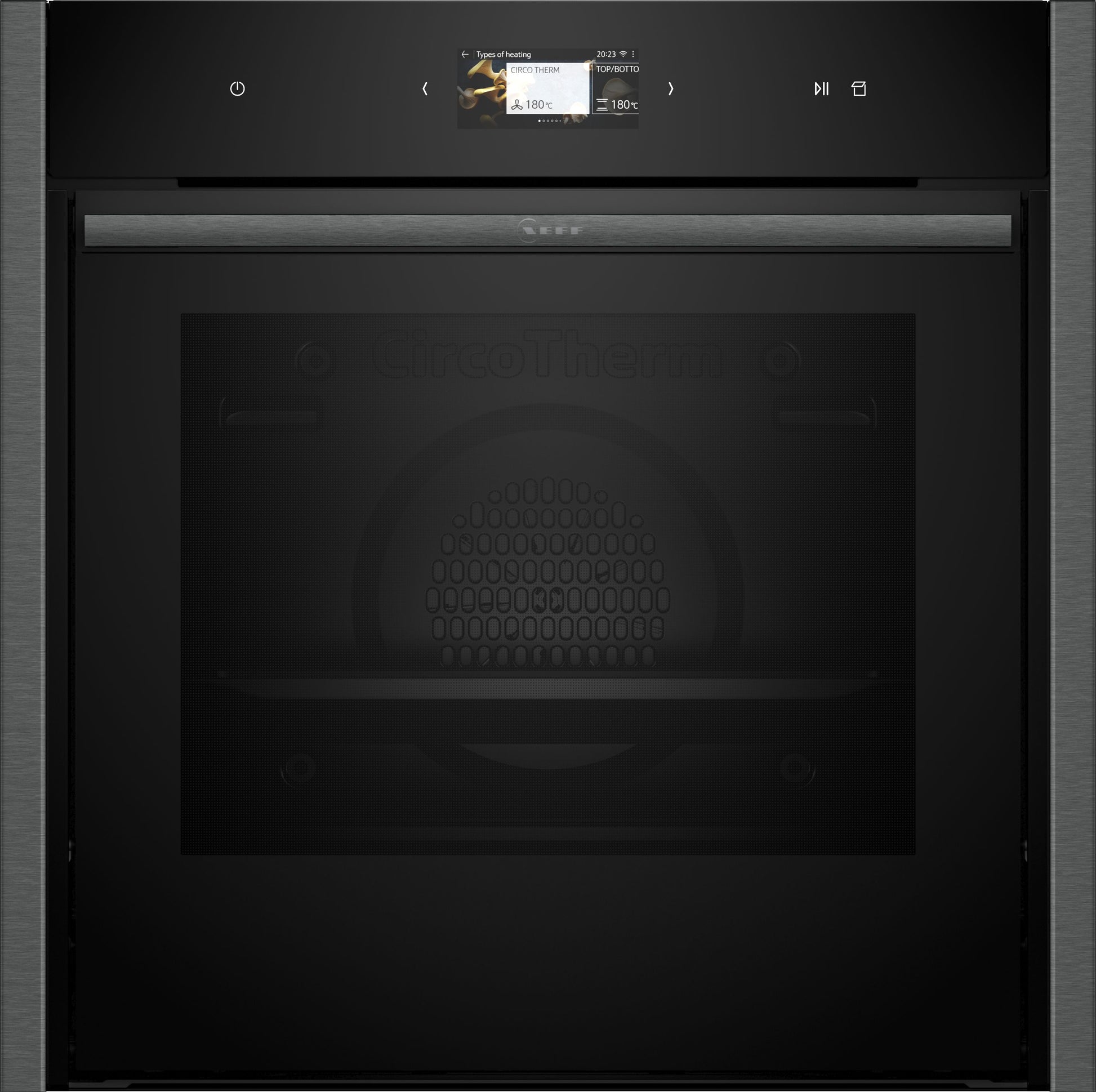 N 90, Built-in oven with steam function, 60 x 60 cm, Graphite-Grey product photo (21107298_B54FS33G0K_STP_def.jpg)