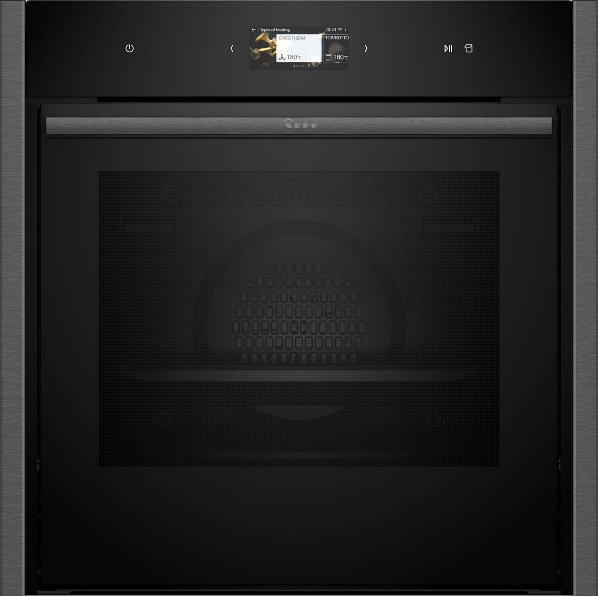 N 90, Built-in oven with steam function, 60 x 60 cm, Graphite-Grey product photo (21107298_B54FS33G0K_STP_def.jpg)