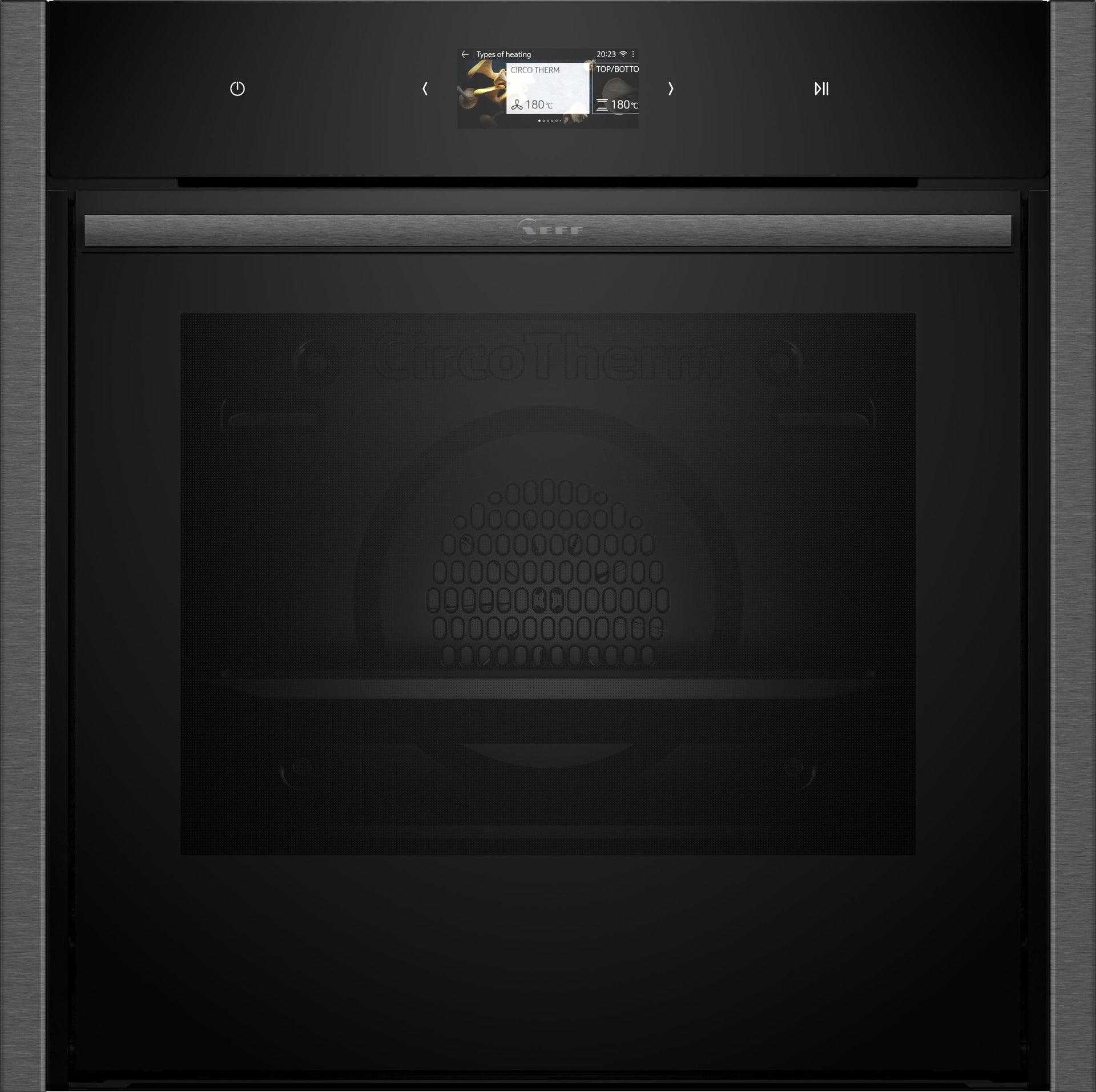 N 90, Built-in oven, 60 x 60 cm, Graphite-Grey product photo (21107311_B64CS71G0K_STP_def.jpg)