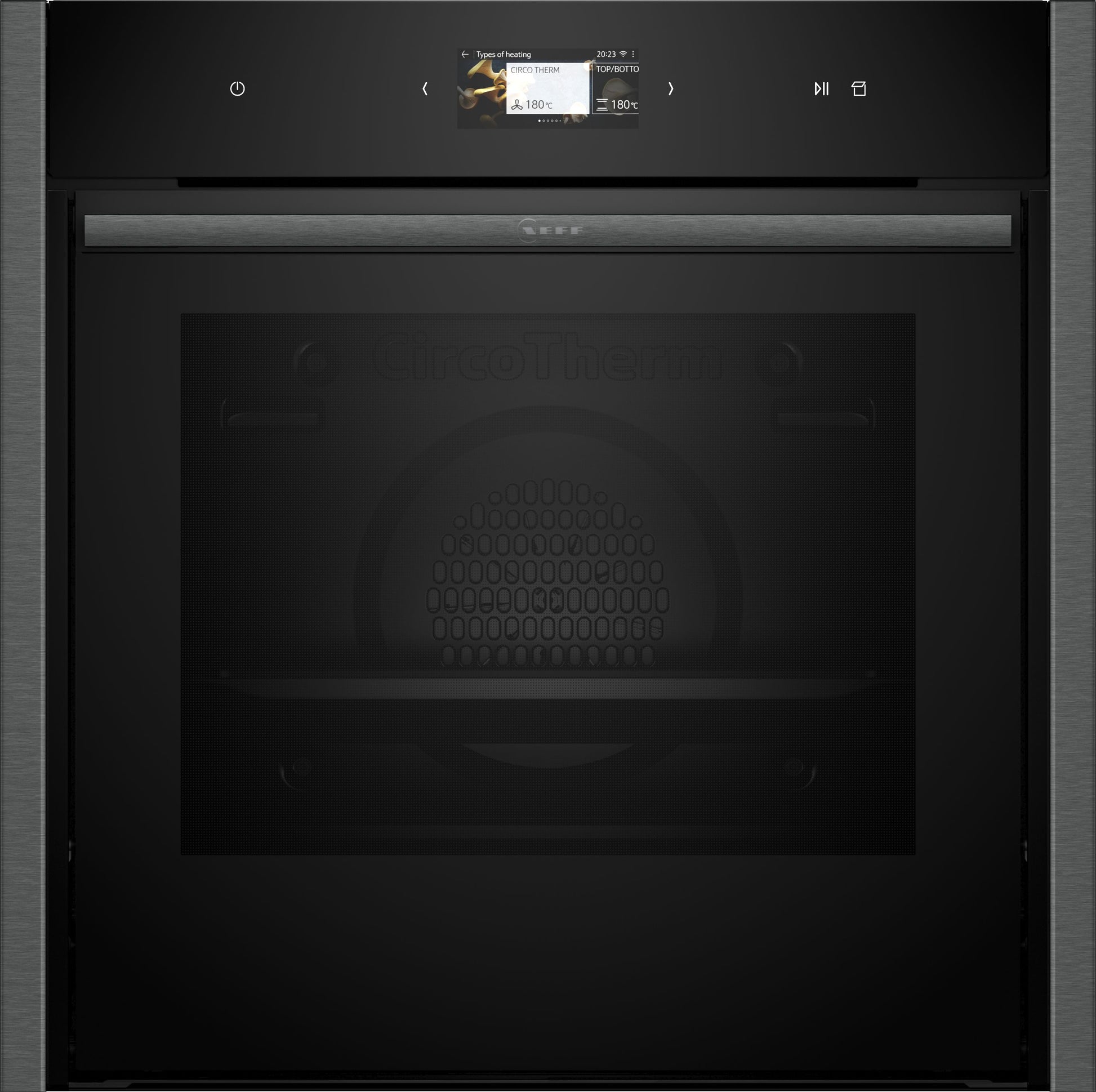 N 90, Built-in oven with added steam function, 60 x 60 cm, Graphite-Grey product photo (21107322_B64VS73G0K_STP_def.jpg)