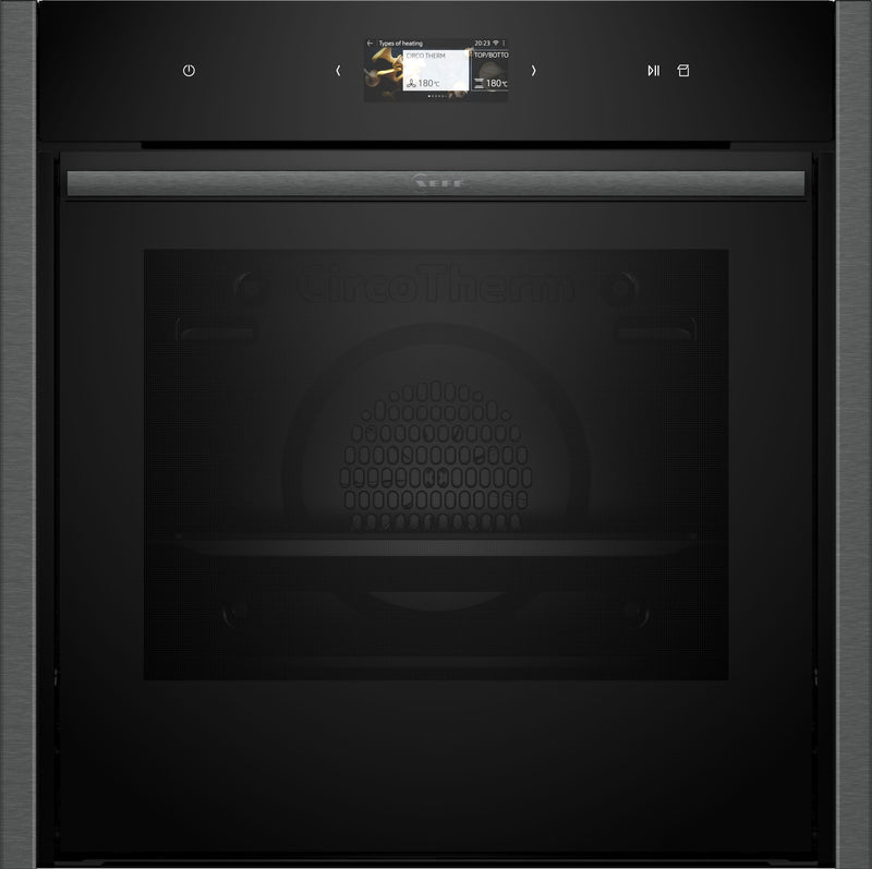 N 90, Built-in oven with added steam function, 60 x 60 cm, Graphite-Grey product photo (21107322_B64VS73G0K_STP_def.jpg)