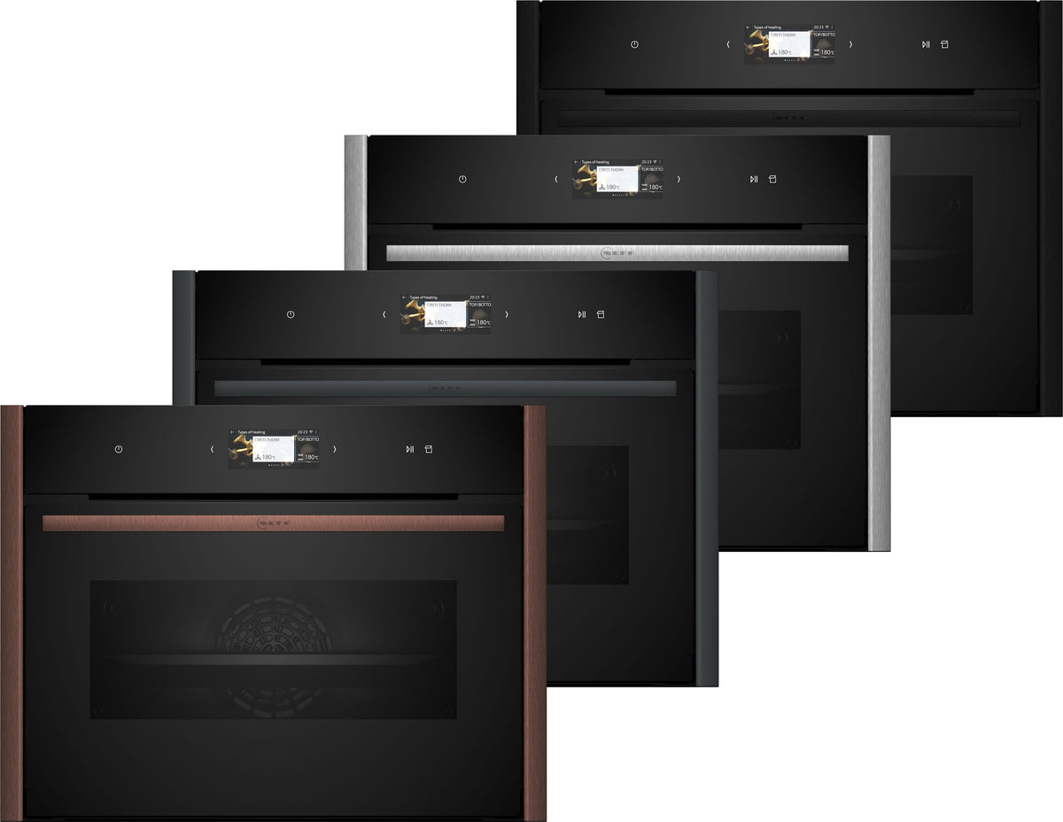 N 90, Built-in compact oven with steam function, 60 x 45 cm, Flex Design product photo (21107339_C29FS3AY0_STP_def.jpg)