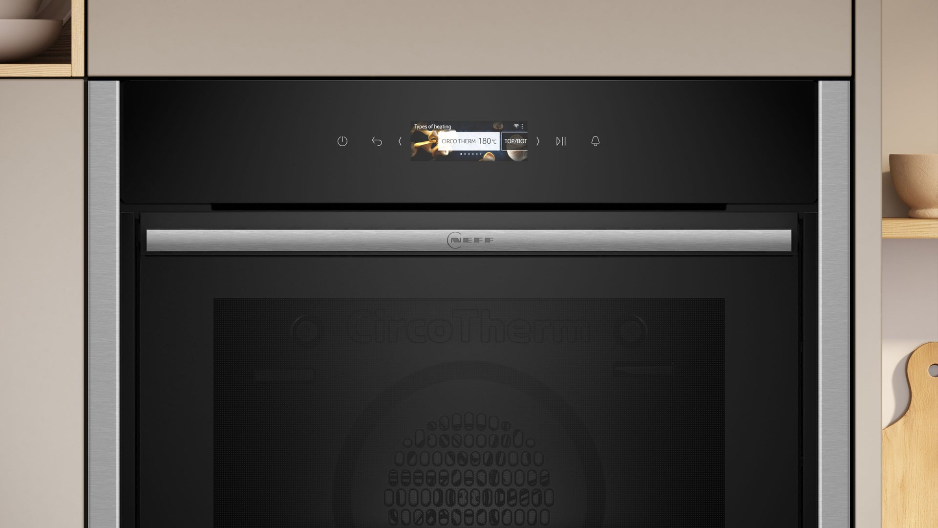N 70, Built-in oven, 60 x 60 cm, Stainless steel product photo (21304144_B54CR31N0_PGA1_def.jpg)