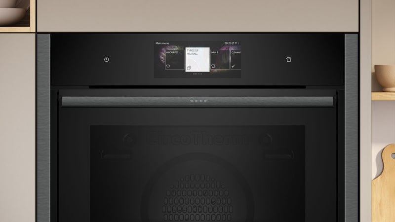 Neff Slide & Hide Single Pyrolytic Ovens N 90 B64VT73G0B