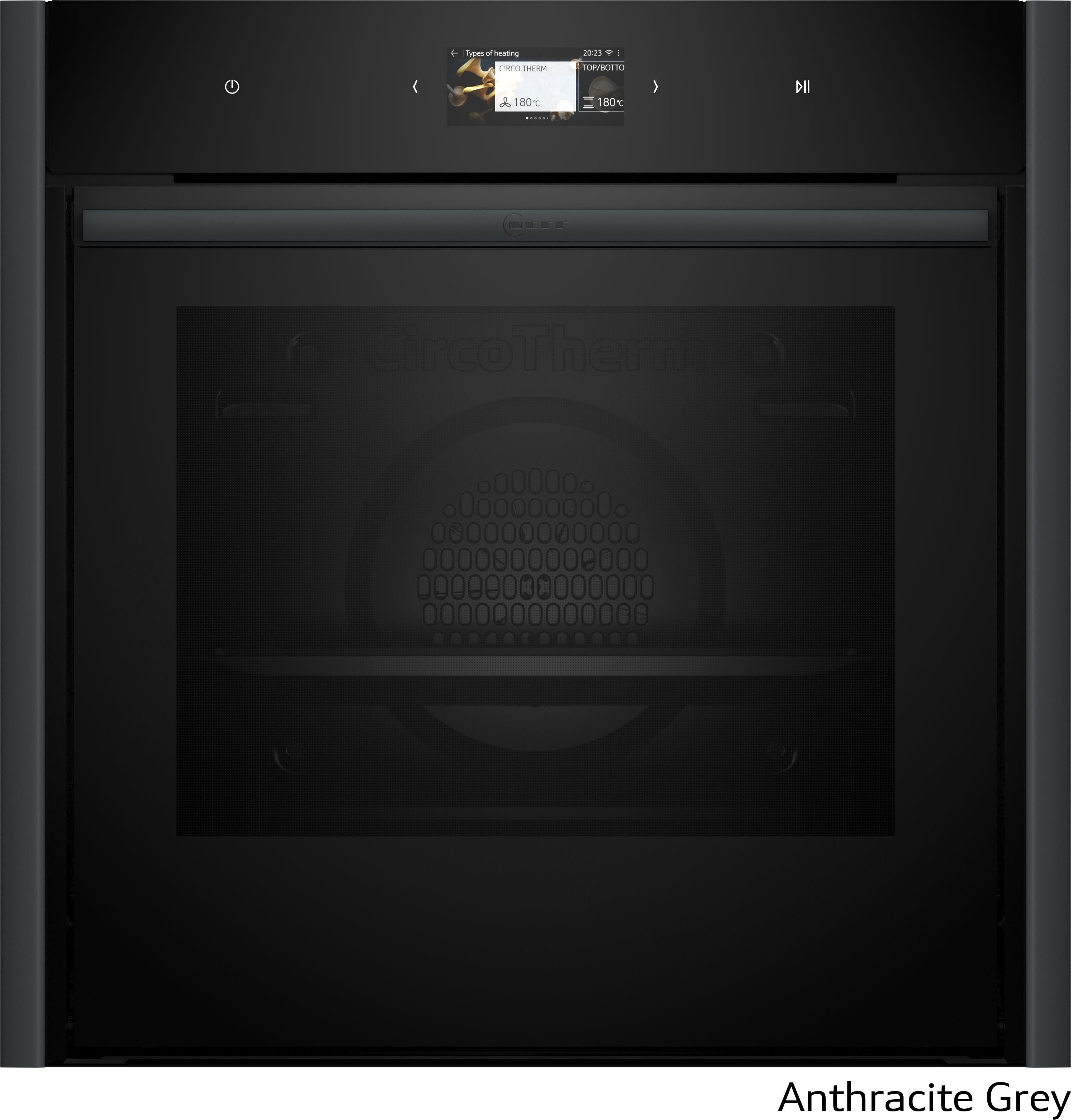 Neff Slide & Hide Single Pyrolytic Ovens with Flex Design- trim, handle and Twist Pad Flex control dial accessories required (four colour options, sold separately) N 90 B69CS7MY0B