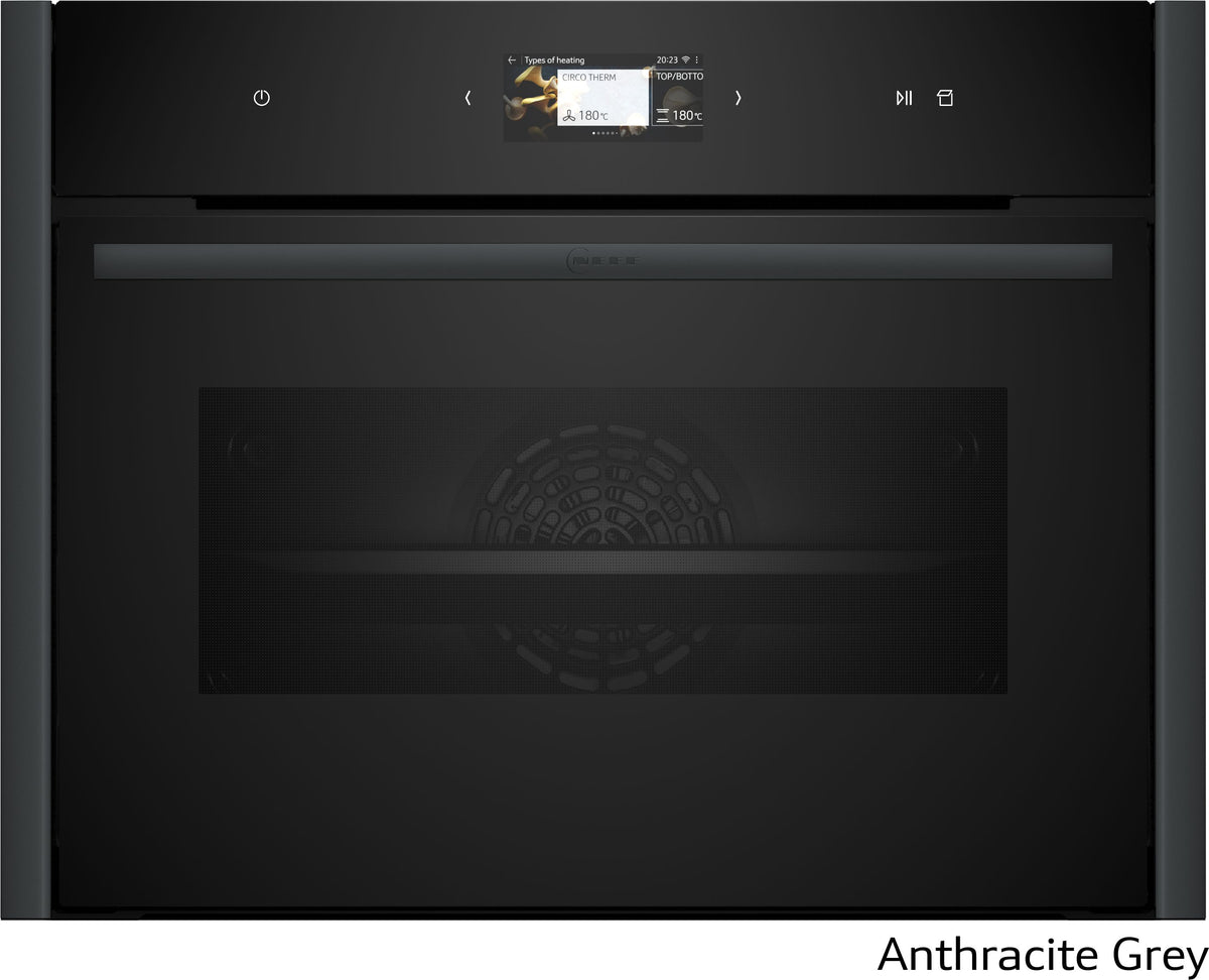 N 90, Built-in compact oven with steam function, 60 x 45 cm, Flex Design product photo (21304211_C29FS3AY0_PGA11_def.jpg)
