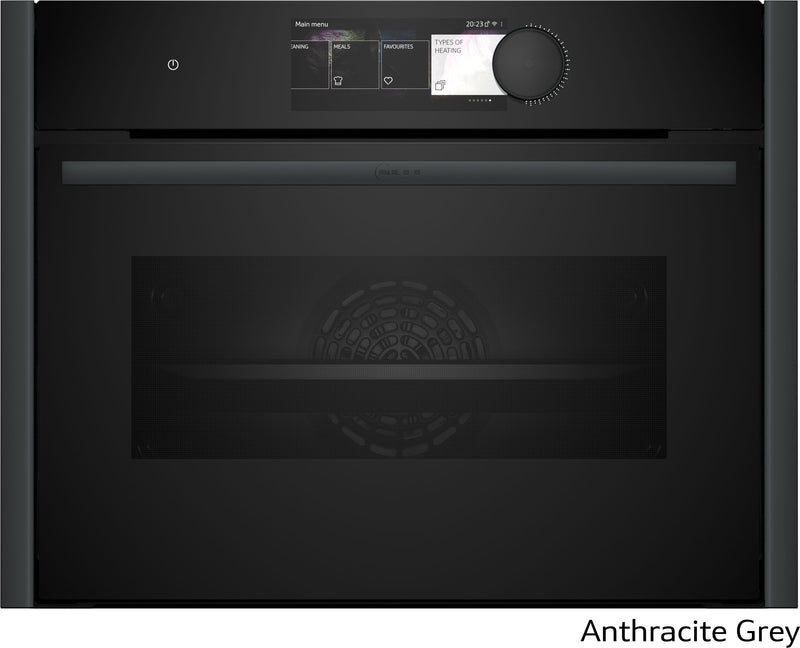 N 90, Built-in compact oven with steam function, 60 x 45 cm, Flex Design product photo (21304215_C29FY5CY0_PGA11_def.jpg)