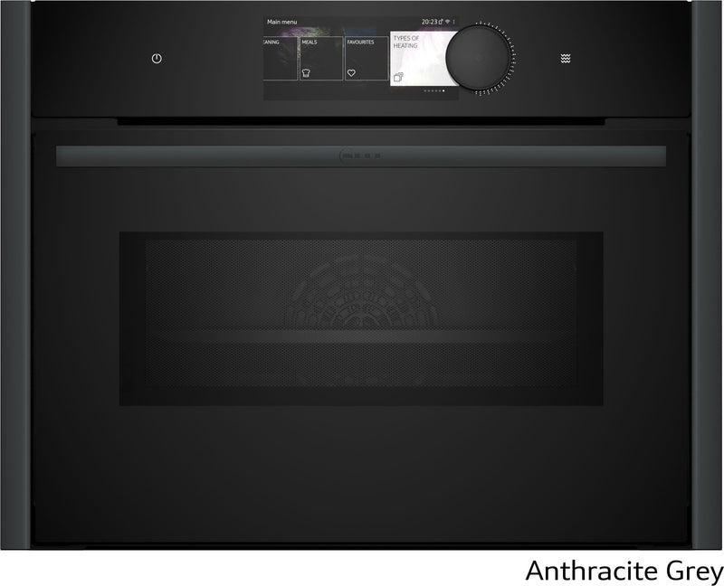 Neff Compact 45cm Ovens with Microwave and Flex Design - trim, handle and Twist Pad Flex control dial accessories required (four colour options, sold separately) N 90 C29MY7MY0