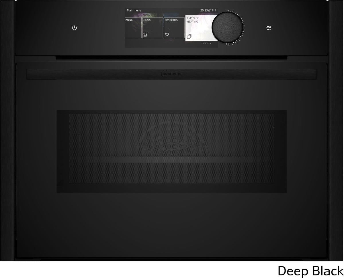 Neff Compact 45cm Ovens with Microwave and Flex Design - trim, handle and Twist Pad Flex control dial accessories required (four colour options, sold separately) N 90 C29MY7MY0