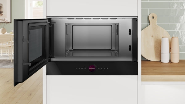 Bosch BFL7221B1B Series 8, Built-in microwave oven, Black-4