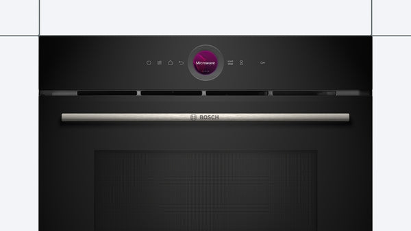 Bosch CEG732XB1B Series 8 Built-in microwave oven, 60 x 45 cm, Black-3