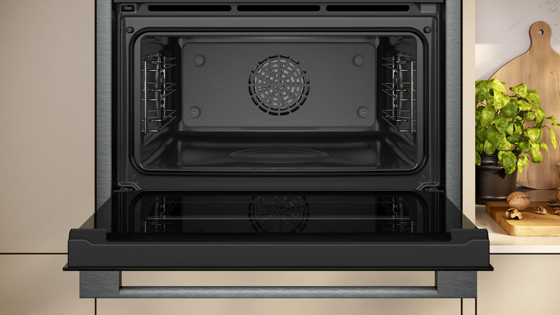 N 90, Built-in compact oven with steam function, 60 x 45 cm, Graphite-Grey product photo (21833323_C24FS31G0B_PGA2_def.jpg)