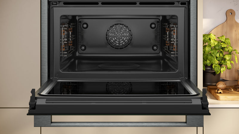 Neff N 70 C24MR21G0B Built-in compact oven with microwave function, 60 x 45 cm, Graphite-Grey product photo (21833326_C24MR21G0B_PGA2_def.jpg)