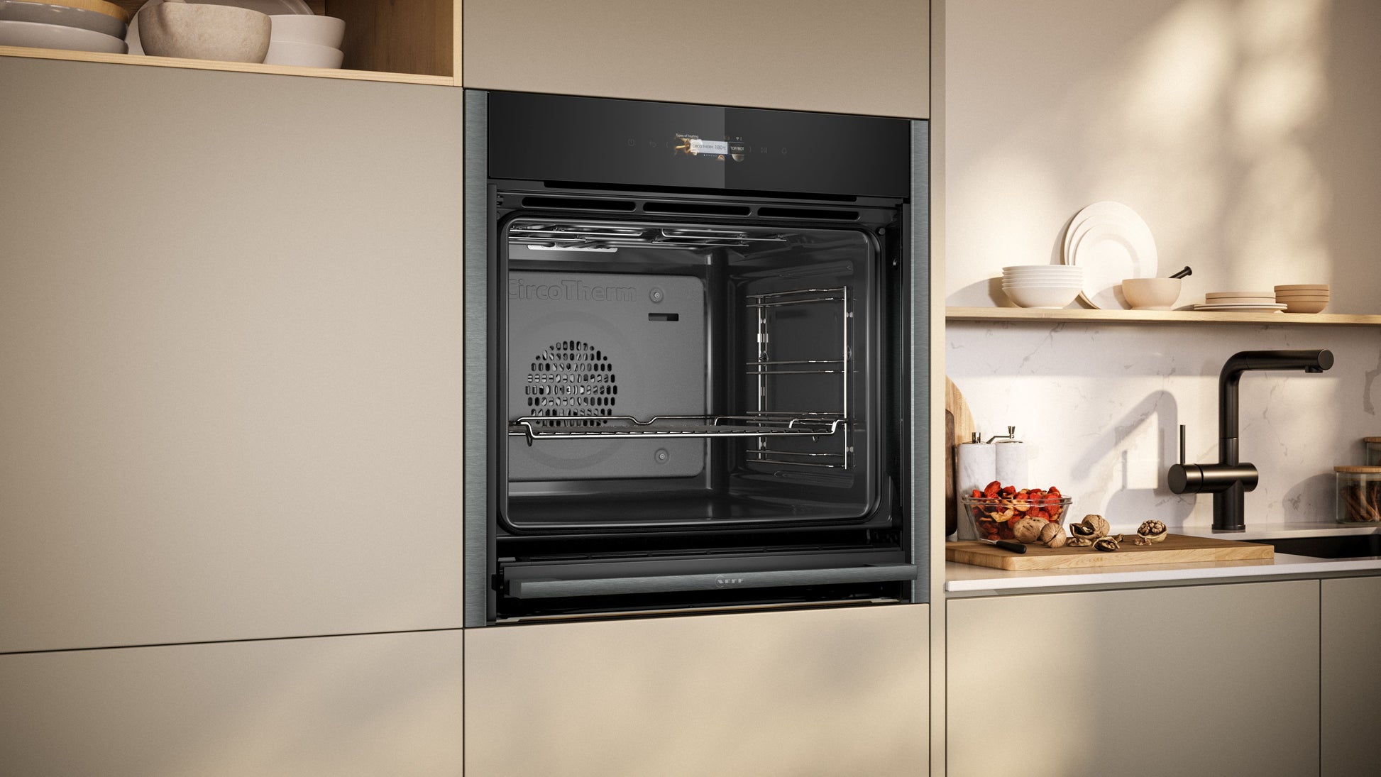 N 70, Built-in oven, 60 x 60 cm, Graphite-Grey product photo (21833527_B54CR31G0B_PGA3_def.jpg)