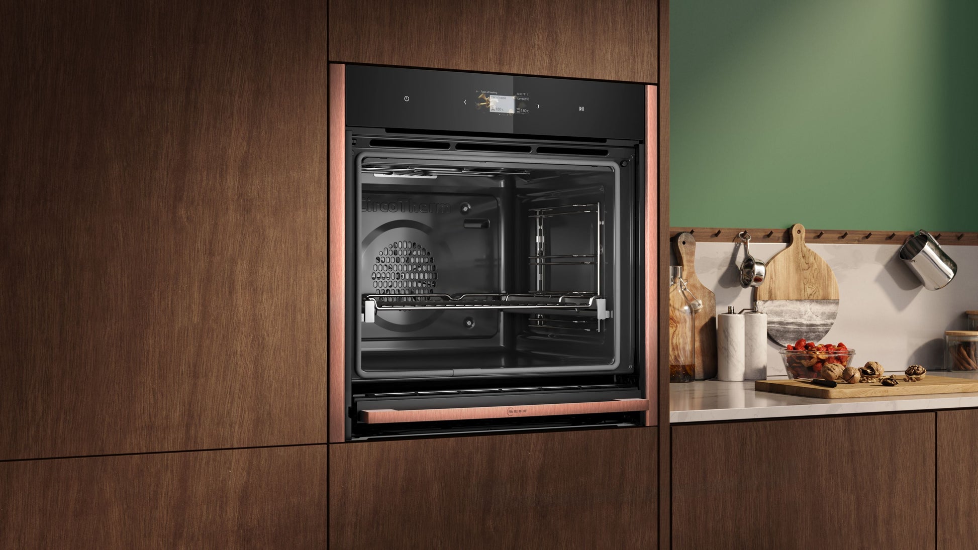 Neff Slide & Hide Single Pyrolytic Ovens with Flex Design- trim, handle and Twist Pad Flex control dial accessories required (four colour options, sold separately) N 90 B69CS7MY0B