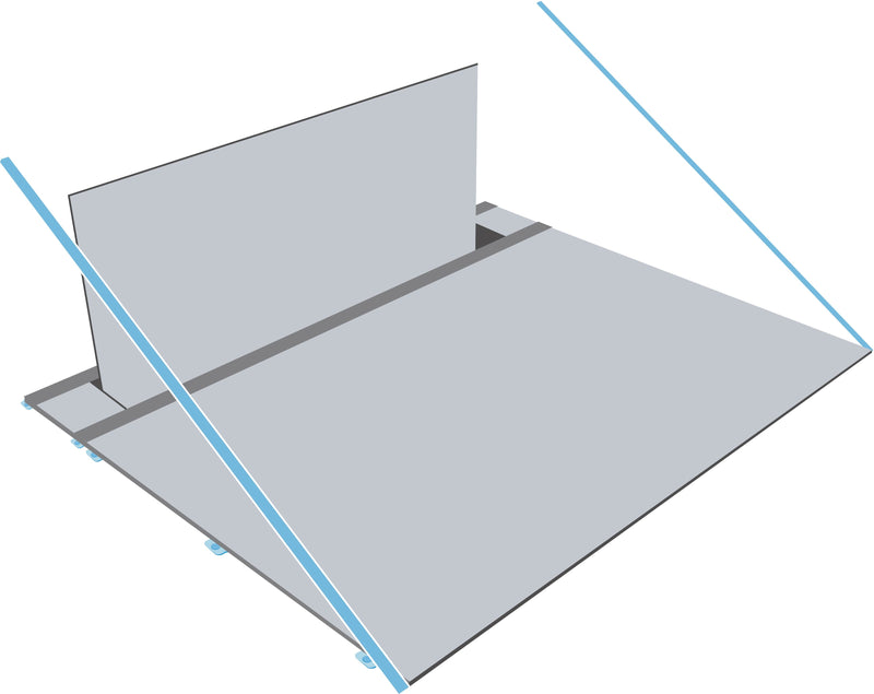 Neff Flex Design Installation Accessories required for Flex Design Hobs - Metallic Silver Z9302GLMY0