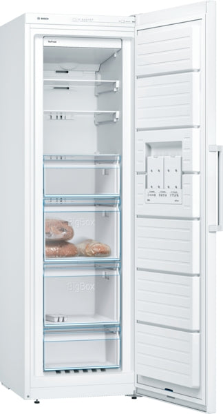 Bosch GSN36VWEPG Series 4, Free-standing freezer, 186 x 60 cm, White-2