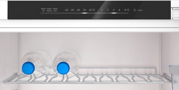Neff KI7962FD0G N 50, Built-in fridge-freezer with freezer at bottom, 193.5 x 55.8 cm, flat hinge-3