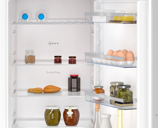 Neff KI7962FD0G N 50, Built-in fridge-freezer with freezer at bottom, 193.5 x 55.8 cm, flat hinge-2