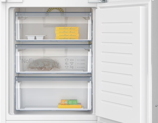 Neff KI7962FD0G N 50, Built-in fridge-freezer with freezer at bottom, 193.5 x 55.8 cm, flat hinge-4