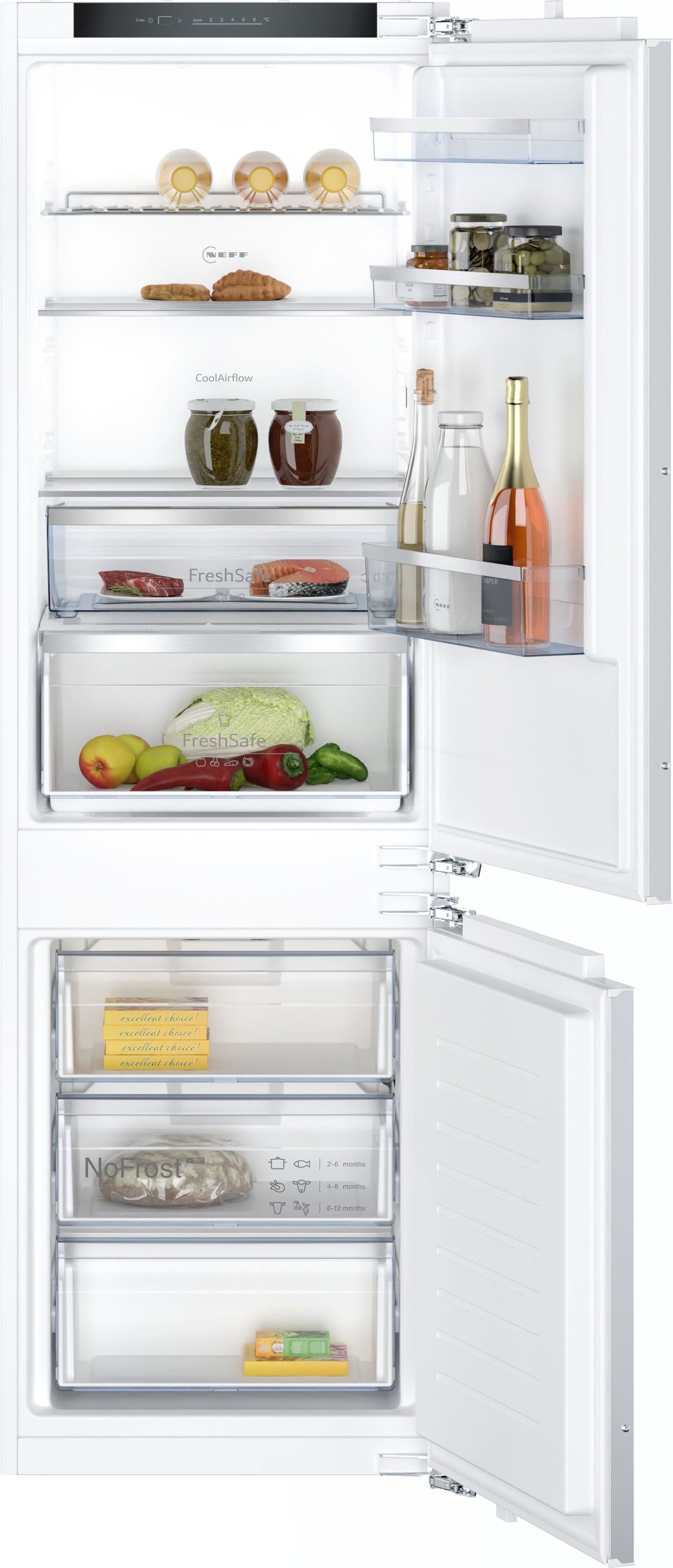 Neff Built in Bottom Freezers - NoFrost N 50 KI7862FE0G