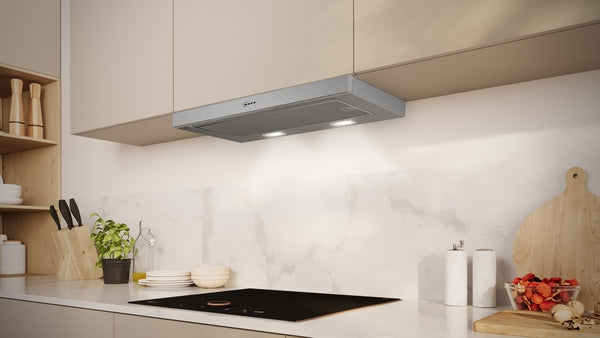 N 50, Telescopic cooker hood, 60 cm, Silver metallic-5