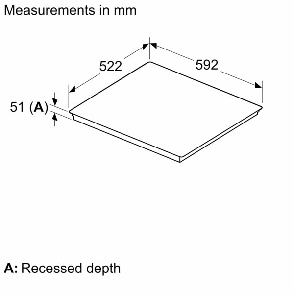 N 70, Induction hob, 60 cm, surface mount without frame-13