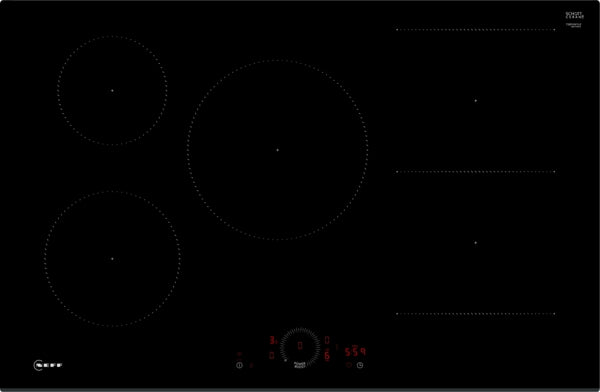 N 70, Induction hob, 80 cm, surface mount without frame-1