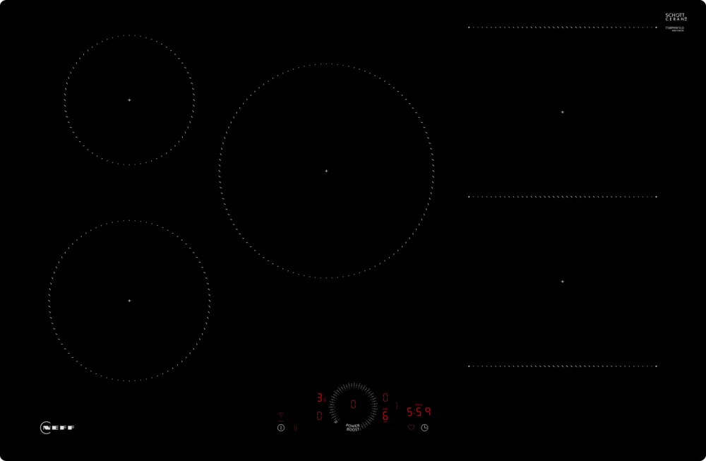 *Ex Display* Neff N 70 Induction hob 80 cm flush mount T58PHW1L0-1