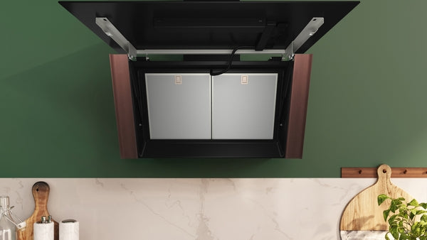 N 90, Wall-mounted cooker hood, 90 cm, Flex Design-8
