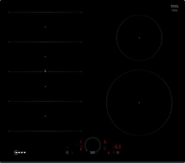 N 70, Induction hob, 60 cm, surface mount without frame-1