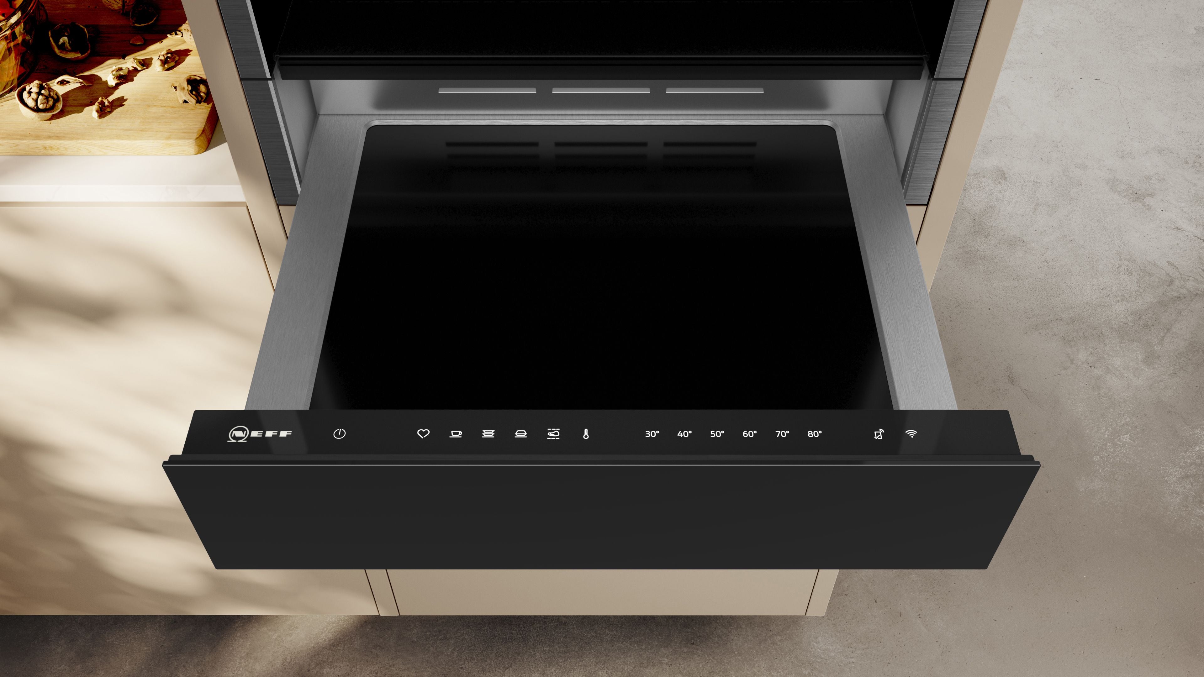 Neff N 70 N24HA11G1B Built-in warming drawer 60 x 14 cm Graphite-Grey product photo (22184172_N24HA11G1B_PGA2_def.jpg)