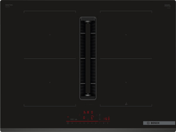 Bosch PVQ731H26E Series 6, Induction hob with integrated ventilation system, 70 cm, surface mount without frame