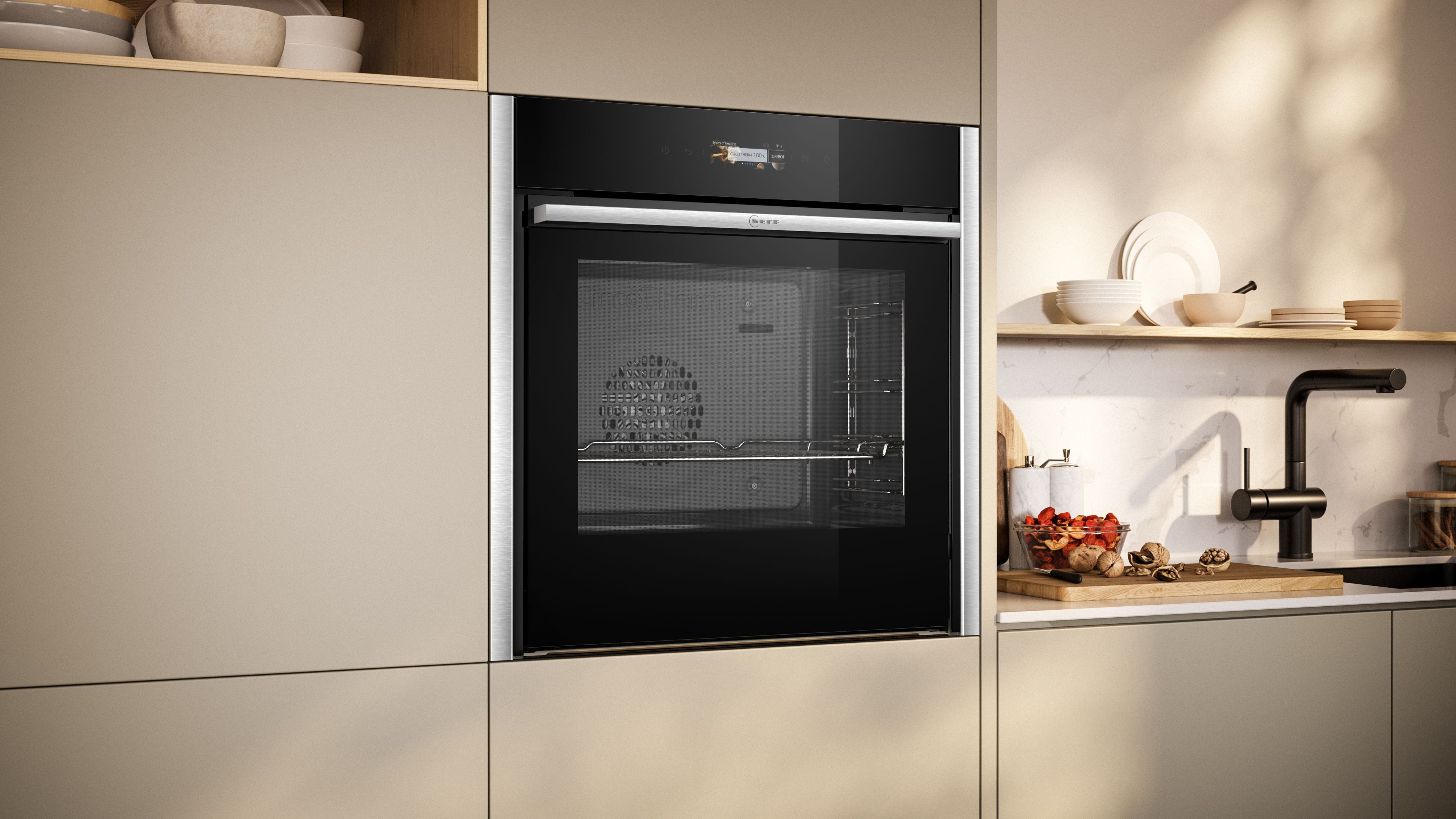 N 70, Built-in oven, 60 x 60 cm, Stainless steel product photo (22449719_B54CR31N0_PGA5_def.jpg)