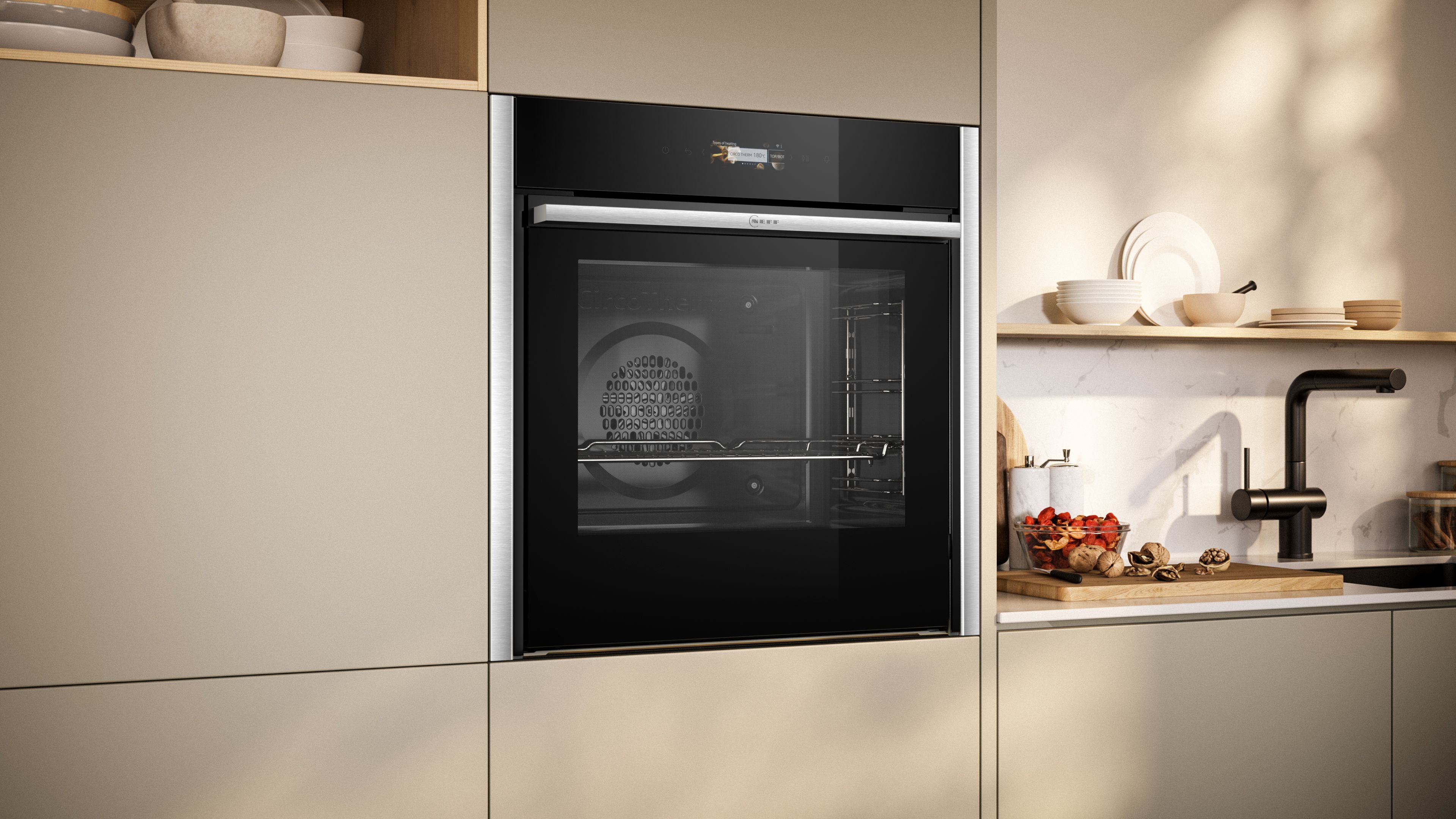 N 70, Built-in oven, 60 x 60 cm, Stainless steel product photo (22449721_B54CR71N2_PGA5_def.jpg)