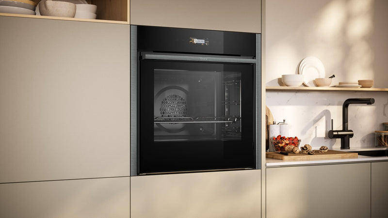 Neff B54CR71G0B N 70, Built-in oven, 60 x 60 cm, Graphite-Grey product photo (22449726_B54CR71G0B_PGA5_def.jpg)