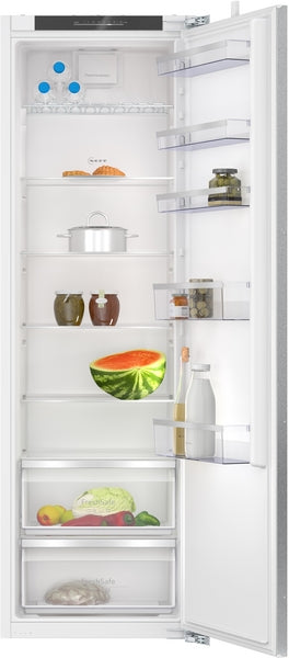 N 50, Built-in fridge, 177.2 x 54.1 cm, flat hinge
