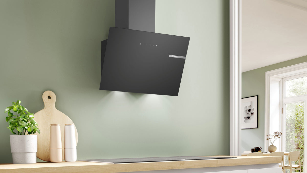 Bosch Angled Glass Chimney Hoods Series 2 DWK65DK60B