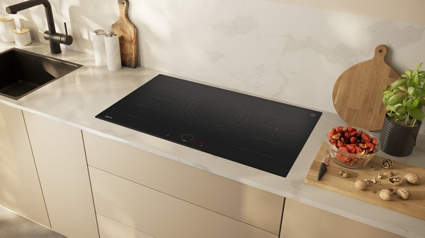 N 70, Induction hob, 90 cm, surface mount without frame-3