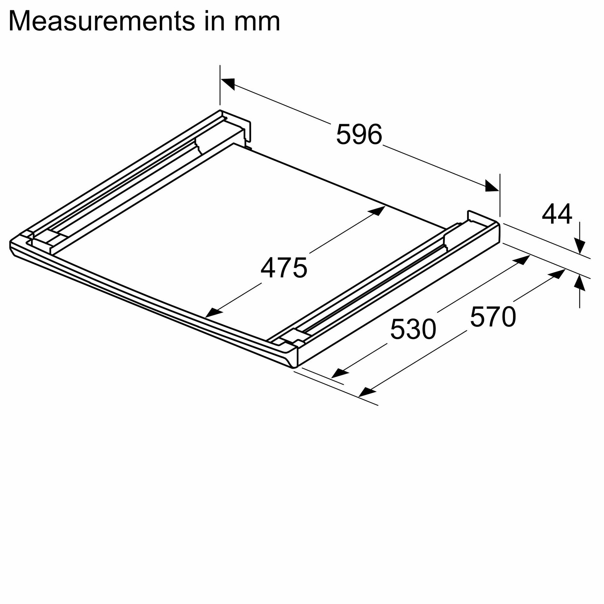 Bosch Optional Accessories for drying accessory WTZ27500